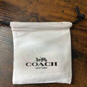 Coach silver bracelet